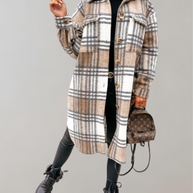 WW - Karierter Mantel