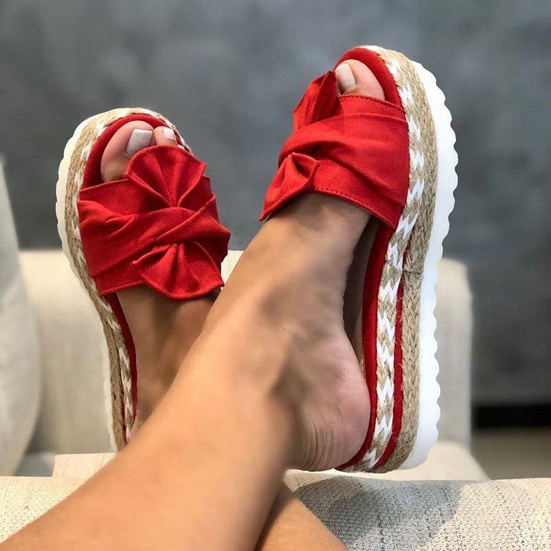WW | Orthopädische Sandalen mit Schleife