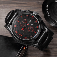 WW | Luxe Navigator Uhr Lederband