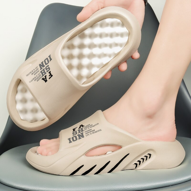 WW | Luxus Orthopädische Herren Badeschuhe Mit Weichem Fußbett Und Rutschfester Sohle