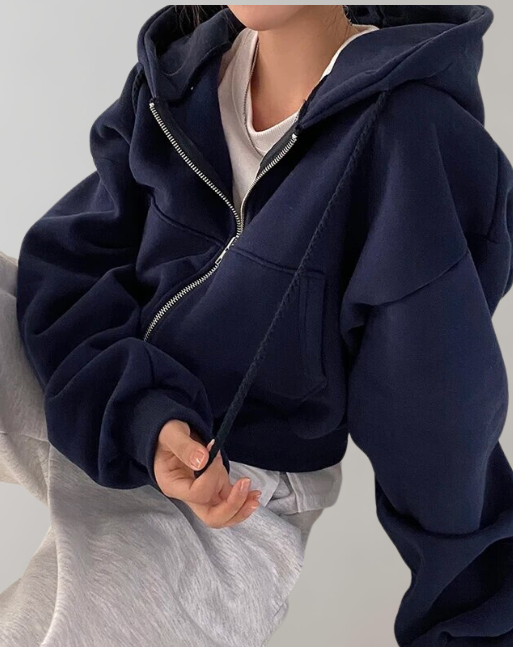 WW - Frauen Solid Hooded Sweatshirt