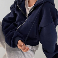 WW - Frauen Solid Hooded Sweatshirt
