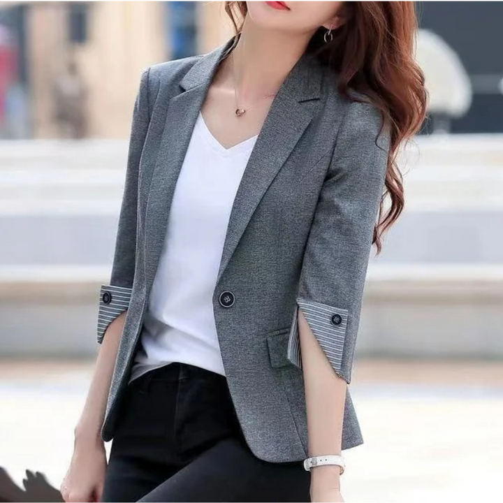 W&W Mode | Eleganter Damenblazer mit Knopfdetails Ideal für Das Büro