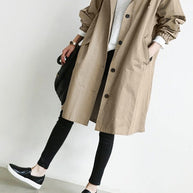 WW | Trenchcoat mit Kapuze für Damen