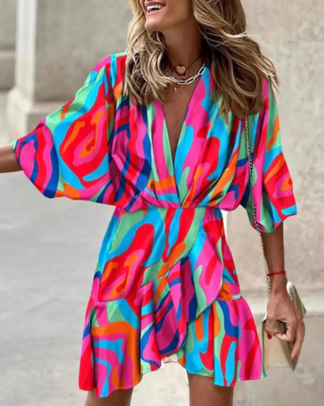 WW | Wunderschönes Boho-Wickelkleid