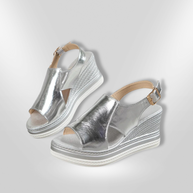 WW | Stylische Ketten-Wedge-Sandalen