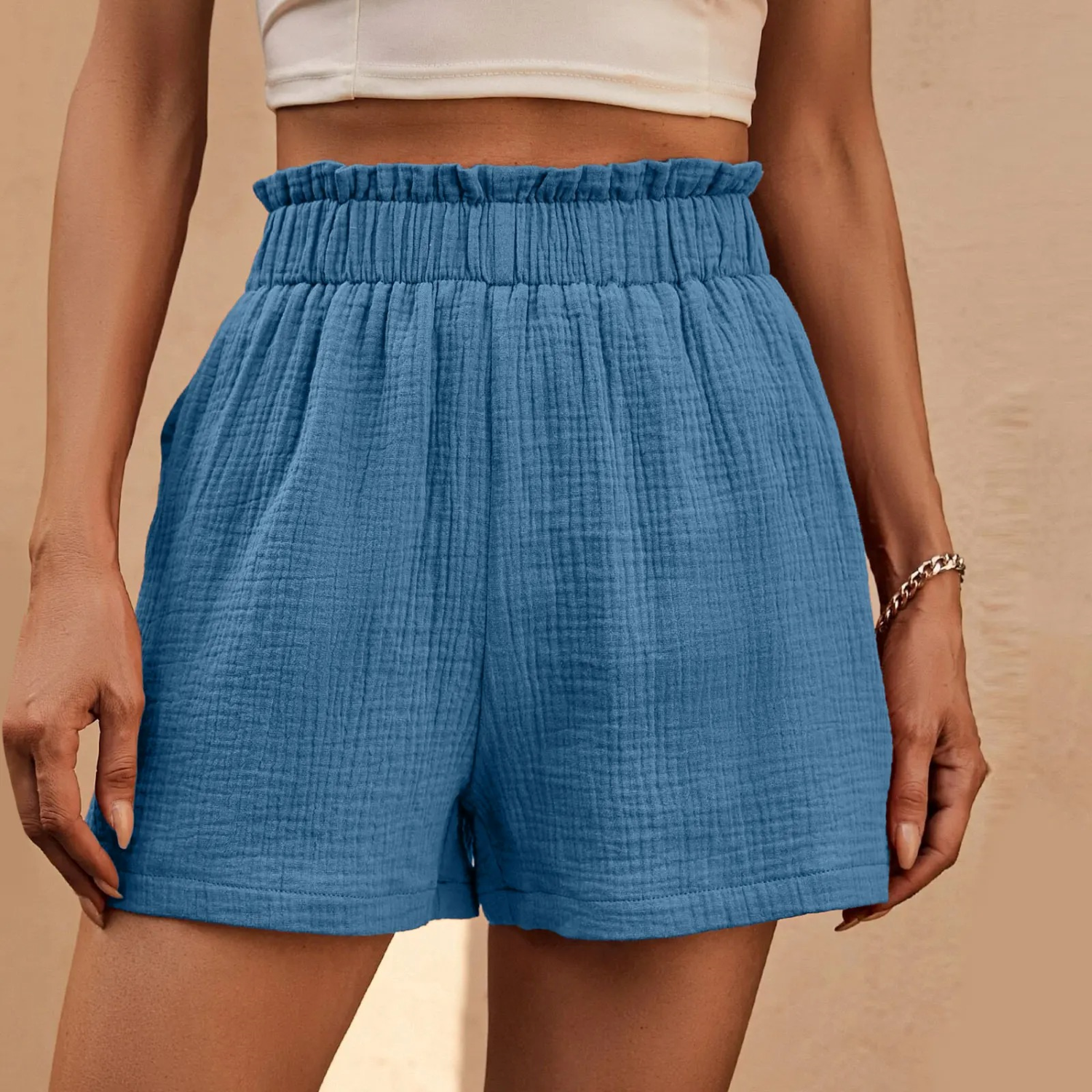 WW | Kurze Hosen - Hochwertiger Denim - Verschiedene Farben - Stilvoller Sommerlook