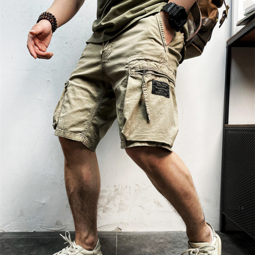 WW | Kurze Hose Sommer Cargo Shorts Für Herren Praktische Taschen