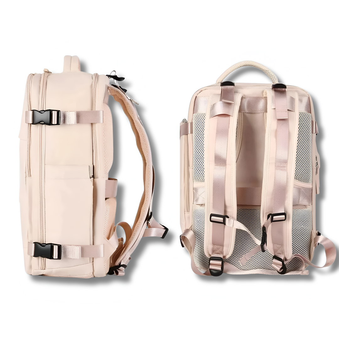 Reiserucksack mit viel Stauraum und USB-Ladeanschluss
