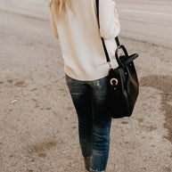 Lässiger und entspannter Winterpullover
