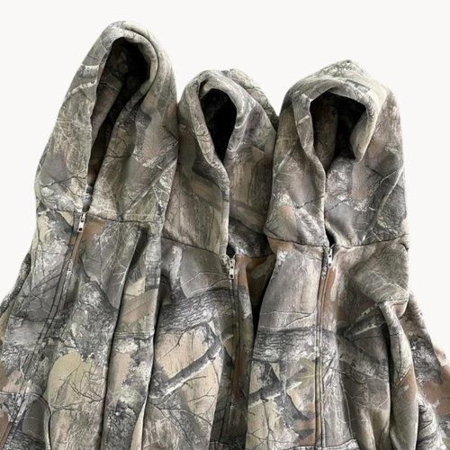WW | Camo Kapuzenpulli Übergröße Komfort Und Stylischer Camo Look