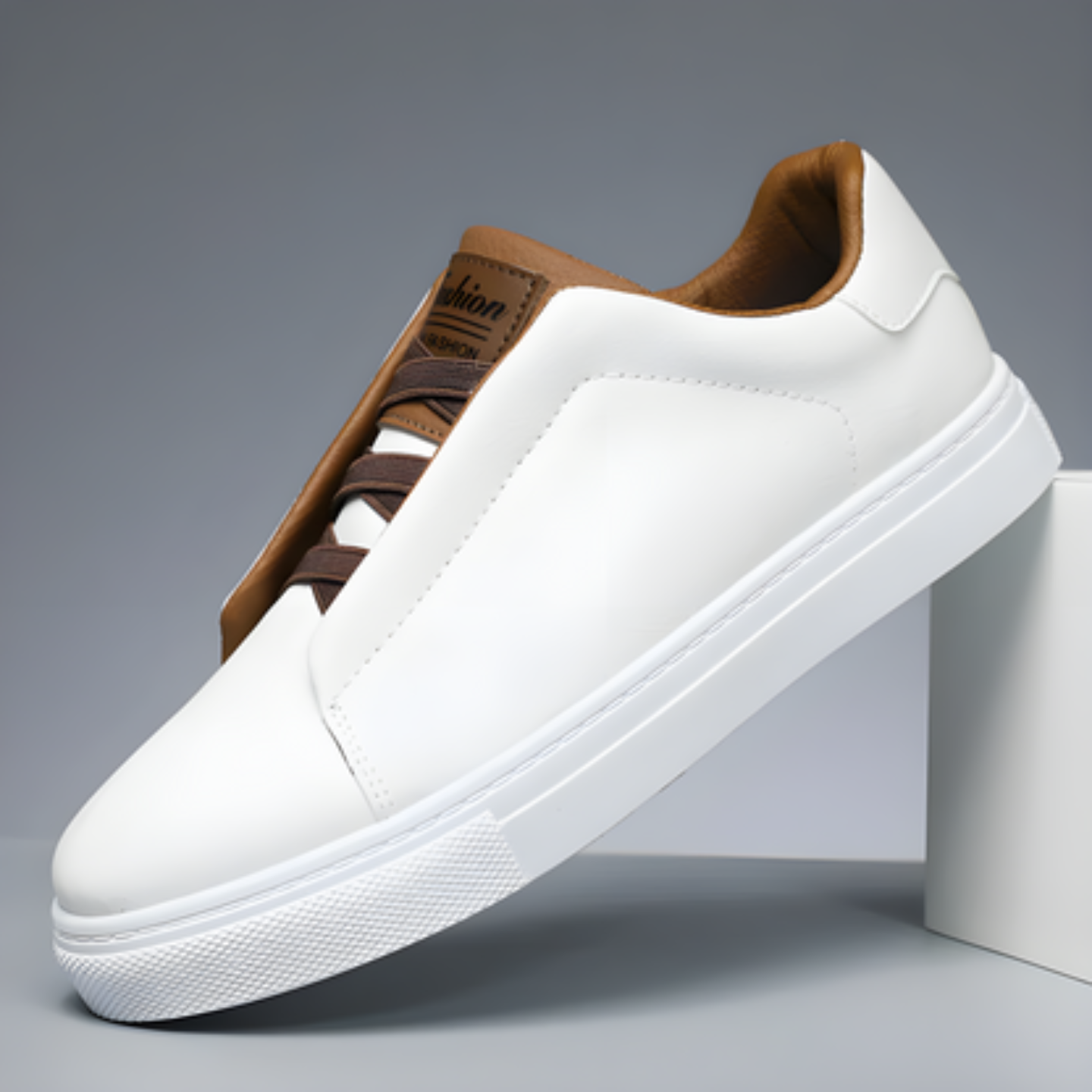 WW | Herren Sneaker Stilvolle Luxus Leder Sneakers Für Männer