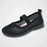 WW | Orthopädische Luftige Gestrickte Riemenflachschuhe