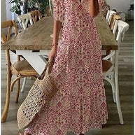 WW | Sommer Midi Kleid Mit Licht Design