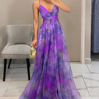 WW | Enchant My Love Print Maxi Kleid