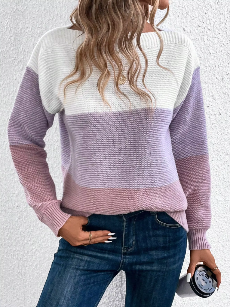 WW | Tricolor Strickpullover