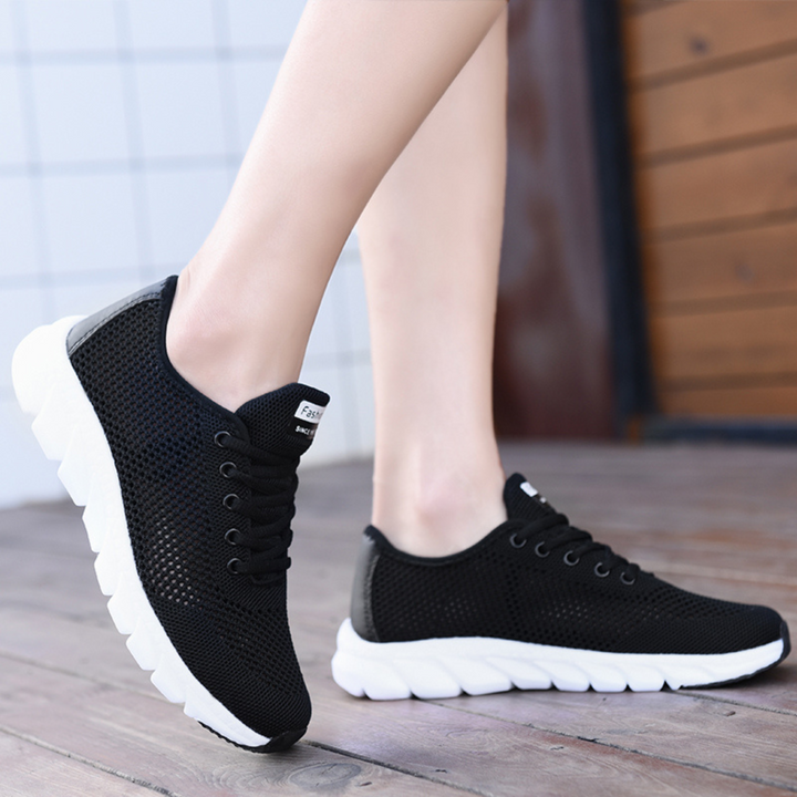 W&W Mode | Aktiv - Leichte Damen Sportschuhe mit Extra Unterstützung