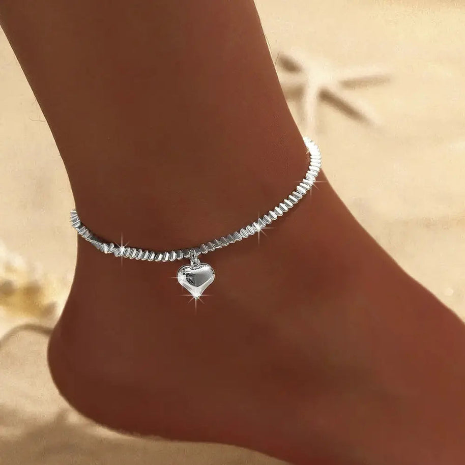 WW | Gold/silver Fußkettchen Für Damen