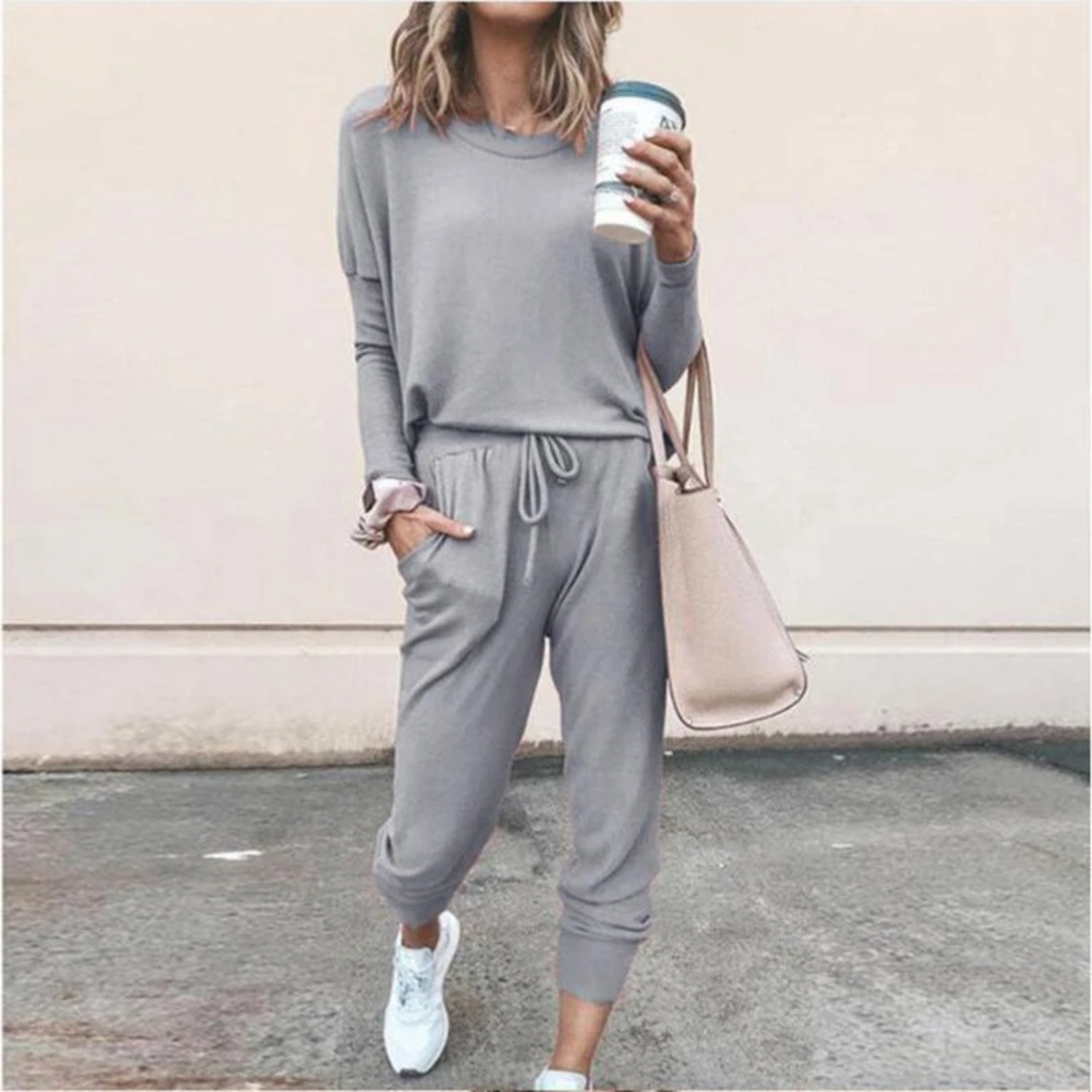 WW | Luxe Bequem Damen Loungewear Satz