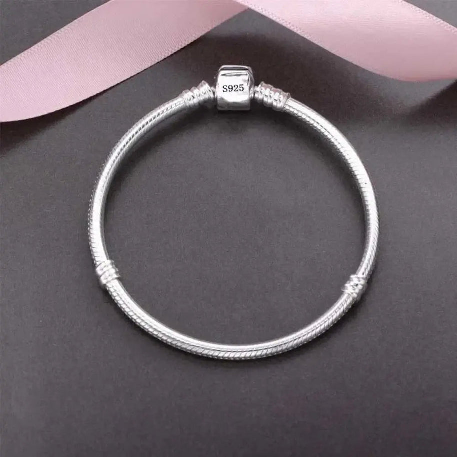 WW | 925 Echt Sterling Silber Charm Armband Für Damen