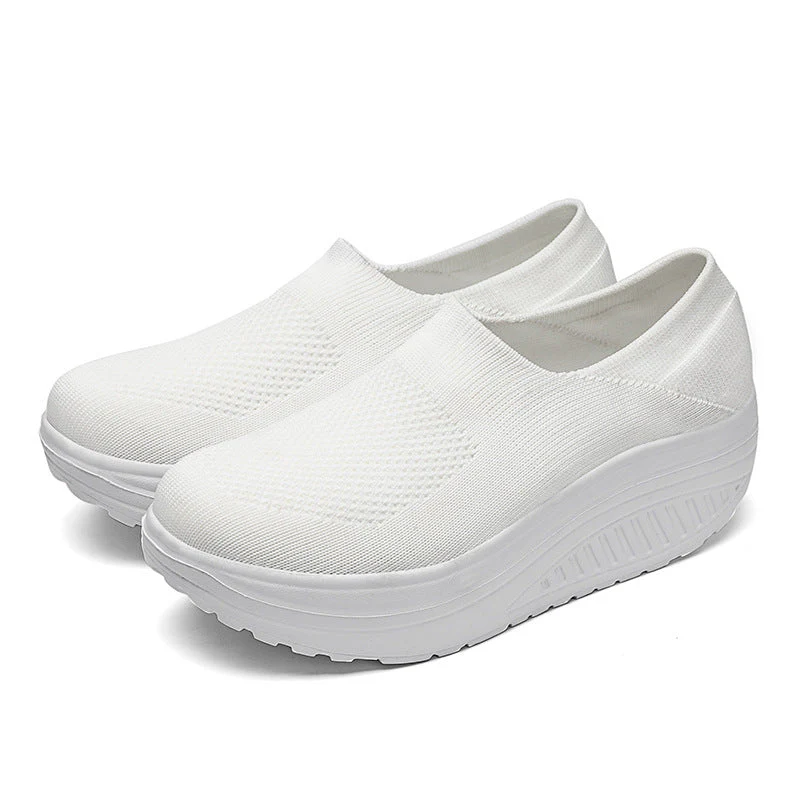 WW | Damen Sneaker Orthopädische Freizeitschuhe Mit Rutschfester Plattformsohle