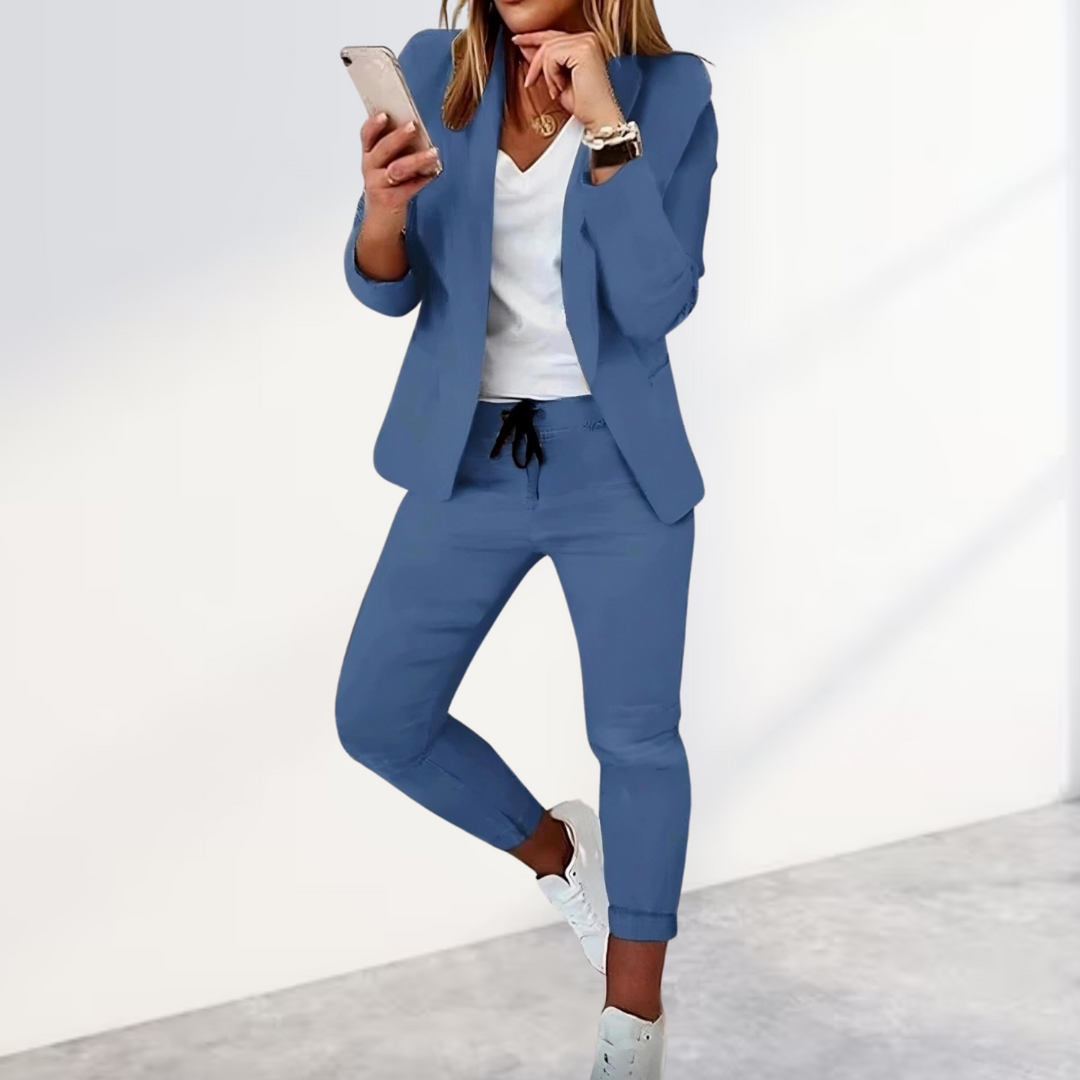 W&W Mode | Stylisches Blazer- und Hosen-Set
