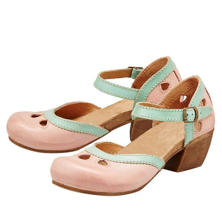 W&W Mode | Elegante Sandalen Mit Niedrigem Absatz