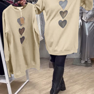 WW | Shift Herz Muster Lässig