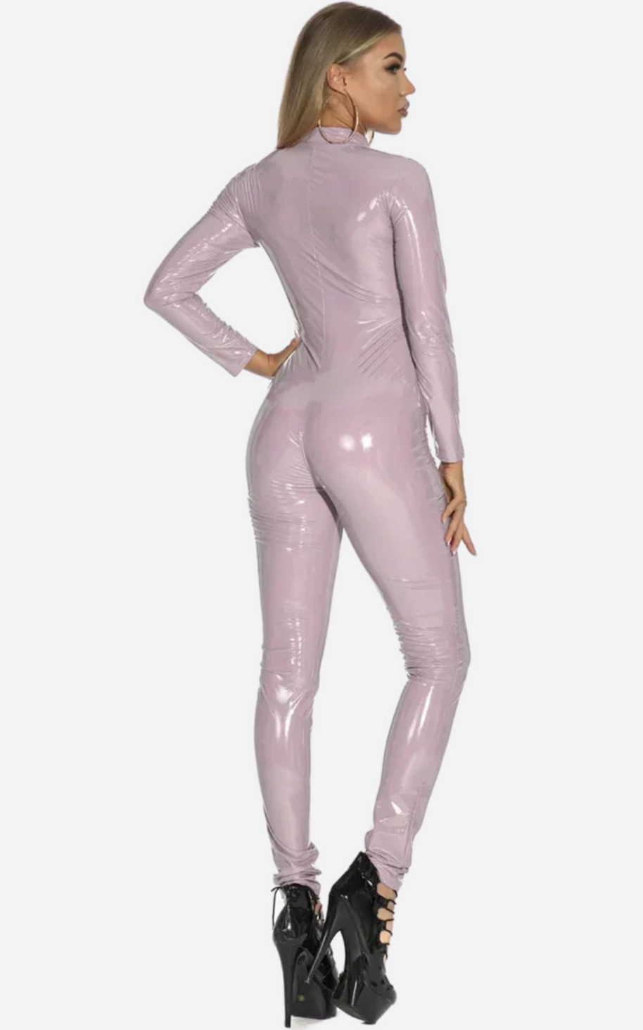 WW | Frau Vinyl Schwarz Glänzend Ultra Glamour