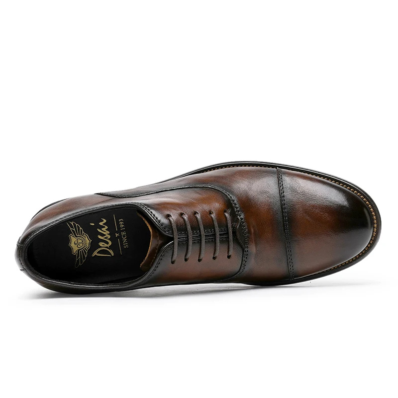 W&W Mode | Elegante Leder Herrenschuhe Mit Schnürung Und Klassischem Design