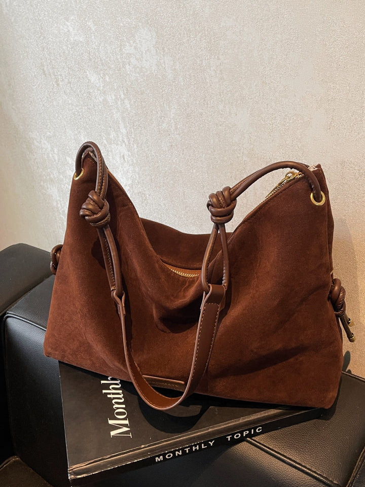 W&W Mode | Handtasche Aus Wildleder