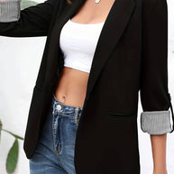 WW | Casual Blazer mit Offener Vorderseite für Damen | Stilvoll und Bequem