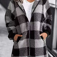 Lässiger Hoodie in Übergröße für Frauen