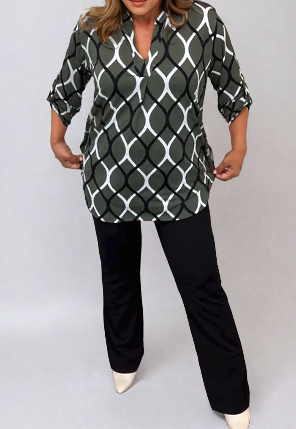 WW | Bluse mit Leichter und Eleganter Passform