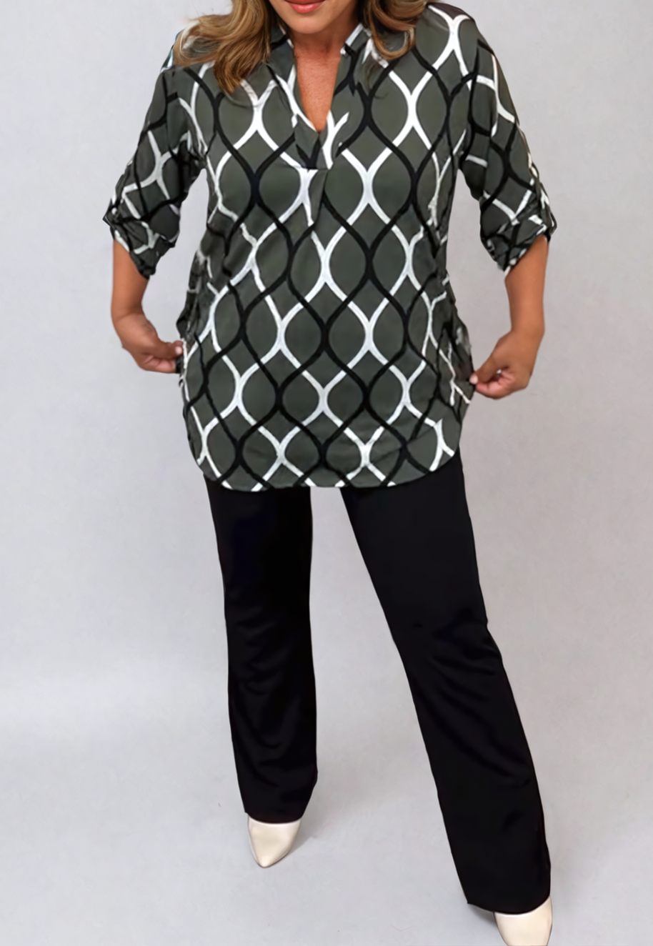 WW | Bluse mit Leichter und Eleganter Passform