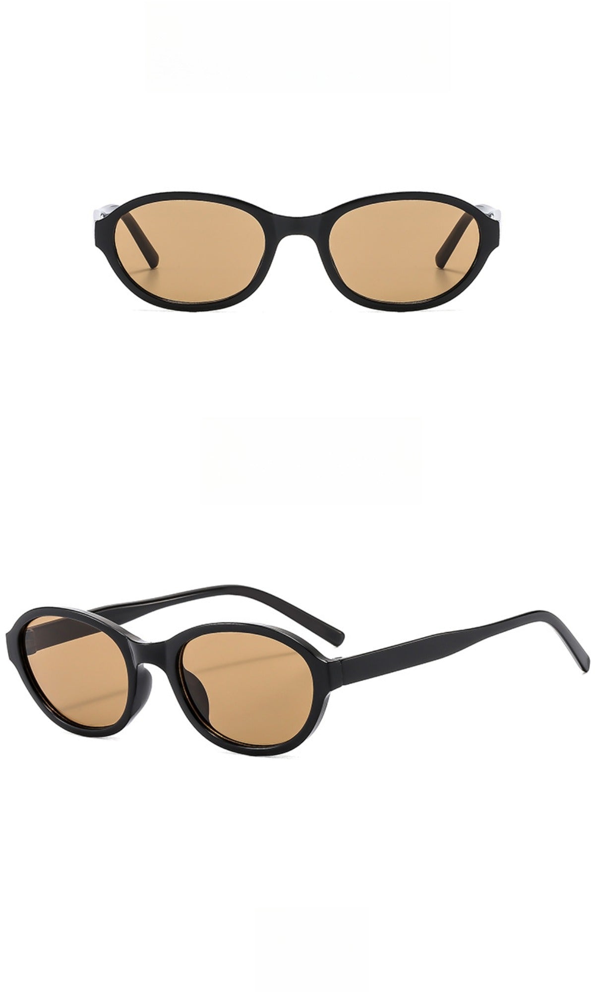 W&W | Ovale Sonnenbrille mit kleinem Rahmen