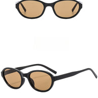 W&W | Ovale Sonnenbrille mit kleinem Rahmen