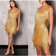 WW | Slip Kleid - Verführerisches V-Ausschnitt Kleid für Einen Stilvollen Look