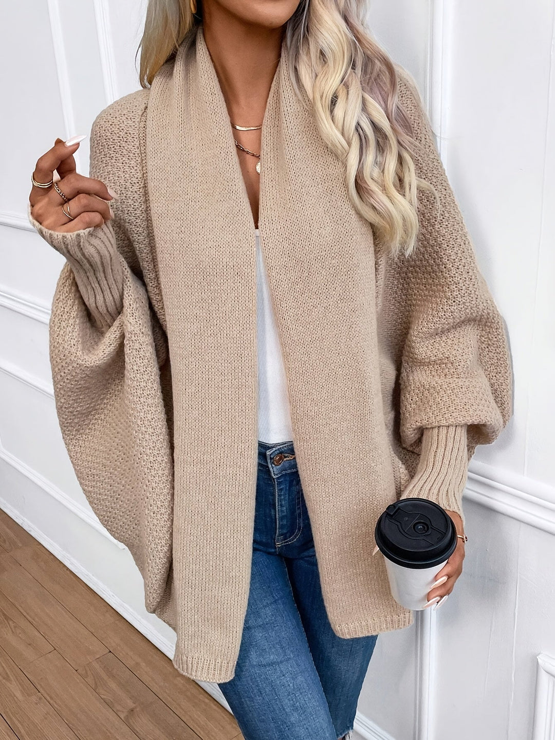 W&W Mode | Fledermausärmel Strickjacke