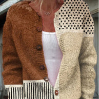 WW | 3D Digital Gedruckte Strickjacke für Damen