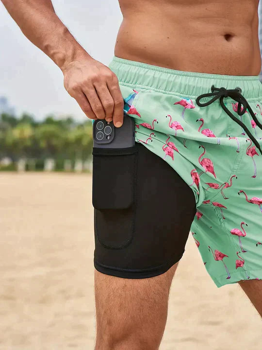 WW | Trendy Herrenbadehose Mit Einzigartigem Design