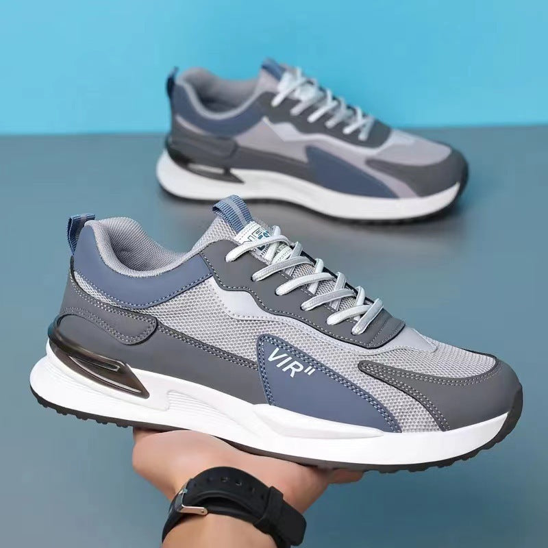 WW | Atmungsaktive Herren Laufschuhe Mit Farbblock Design