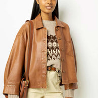 WW | Weinlese Lederjacke