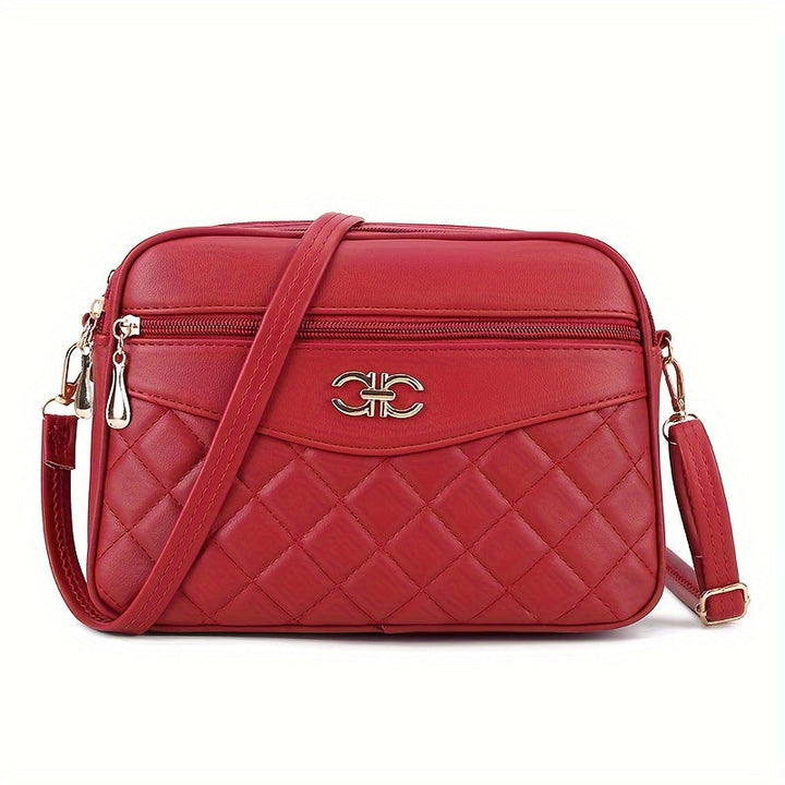 W&W Mode | Große Multicolor Schultertasche mit modernem Design