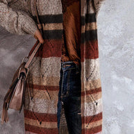 WW | Modische Strickjacke mit Kapuze