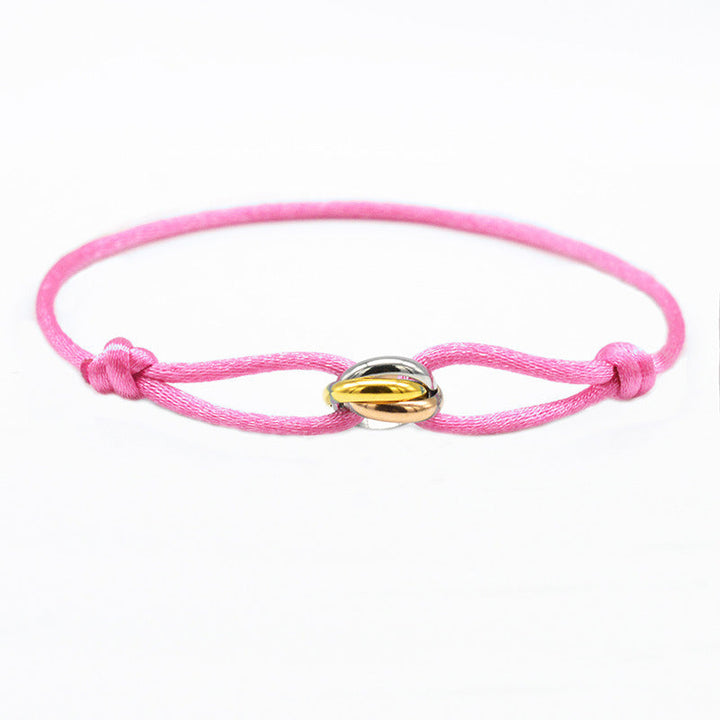 W&W Mode | Handgefertigtes Paar Edelstahl Diy Tragband
