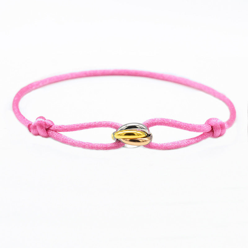 WW | Handgefertigtes Paar Edelstahl Diy Tragband