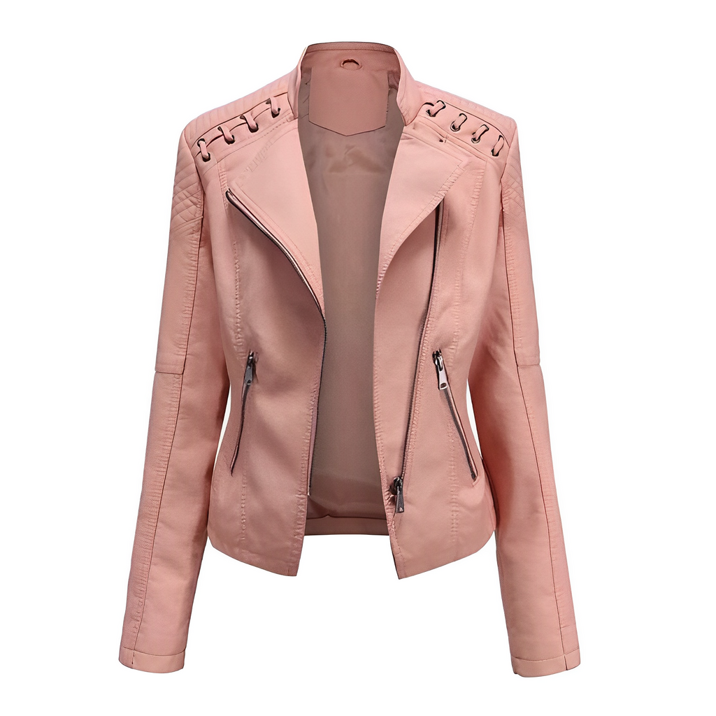 WW Allrounder: Die ElegantAura Lederjacke