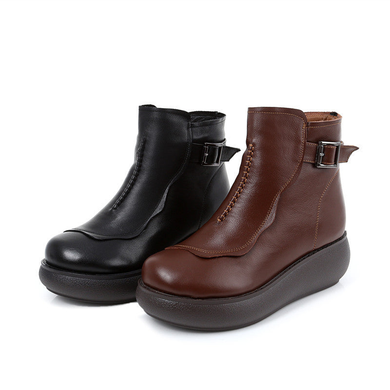 WW | Damenmode Retro Muffin Bund Dr Martens Stiefel