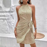 WW | Elegantes Ärmelloses Neckholderkleid